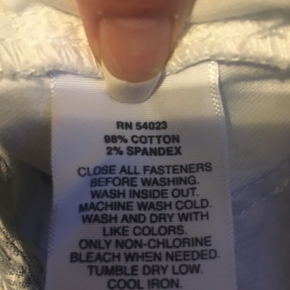 Gap Kids 1969 Capri Floral Print Navy & White 14 - Picture 5 of 6